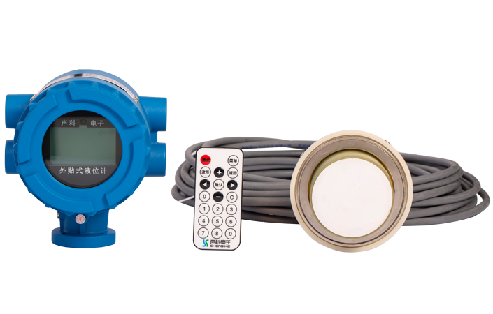 外貼式液位計，非接觸式液位計，外貼式液位計工廠，陜西聲科電子外貼液位計