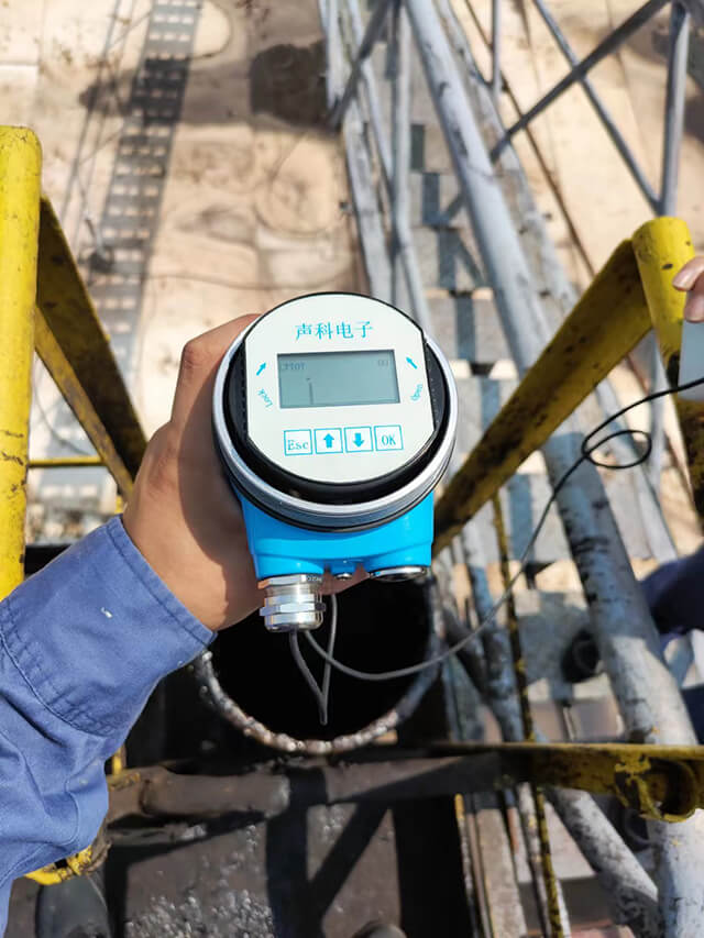 雷達(dá)物位計(jì)測(cè)量硫磺礦