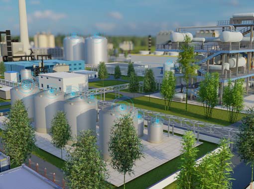  80GHz雷達液位計在油田罐區無線遠傳系統集成方案